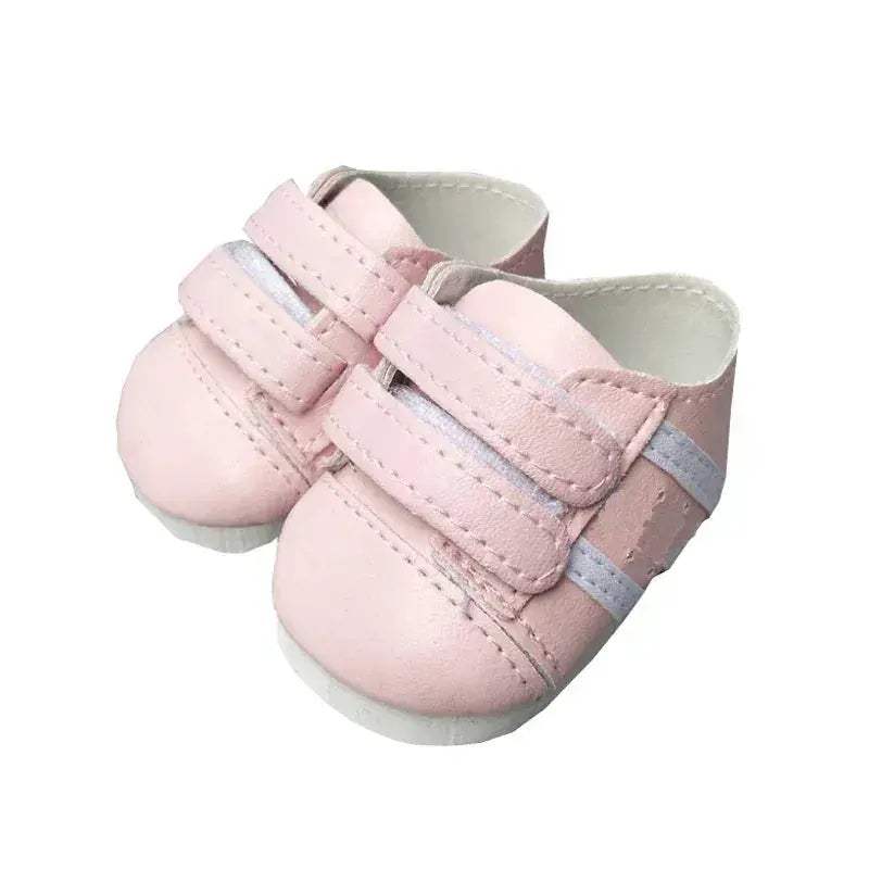 Doll Shoes Sneakers For 18 Inch Dolls Soft Cloth Boots - ToylandEU