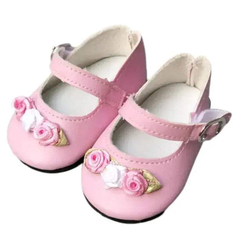 Doll Shoes Sneakers For 18 Inch Dolls Soft Cloth Boots - ToylandEU