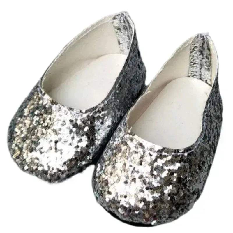 Doll Shoes Sneakers For 18 Inch Dolls Soft Cloth Boots - ToylandEU