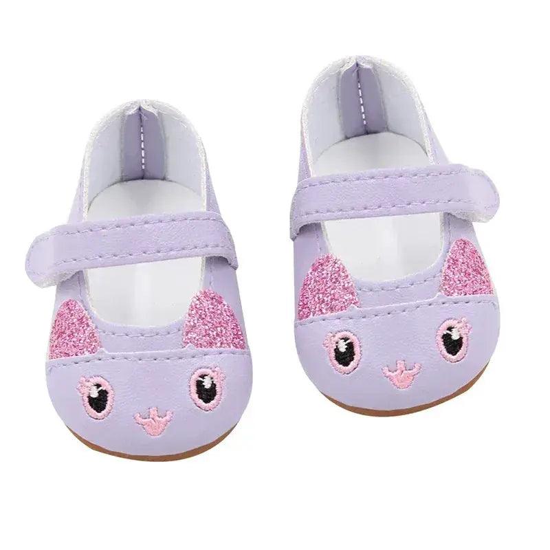  Doll Shoes for 18 Inch Dolls Premium Bow Skull Boots -  ToylandEU™