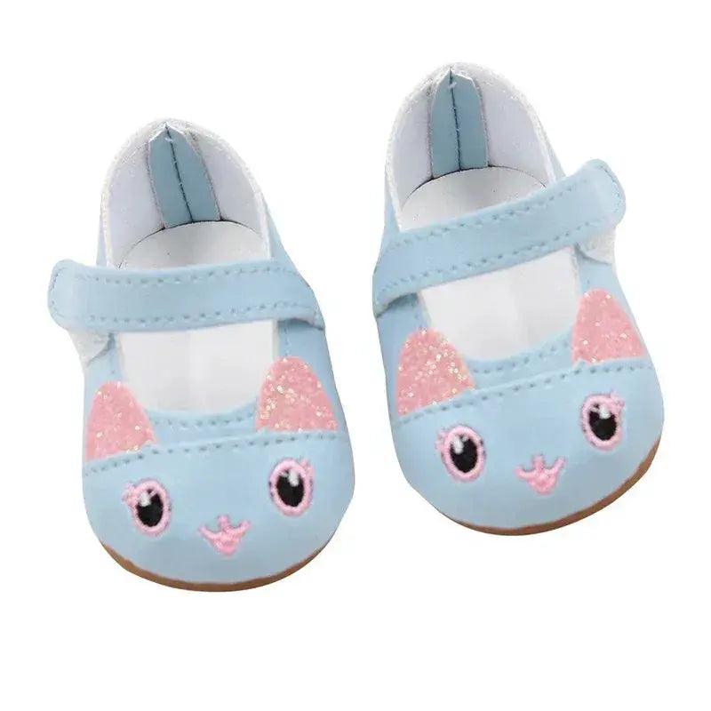  Doll Shoes for 18 Inch Dolls Premium Bow Skull Boots -  ToylandEU™