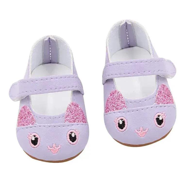  Doll Shoes for 18 Inch Dolls Premium Bow Skull Boots -  ToylandEU™