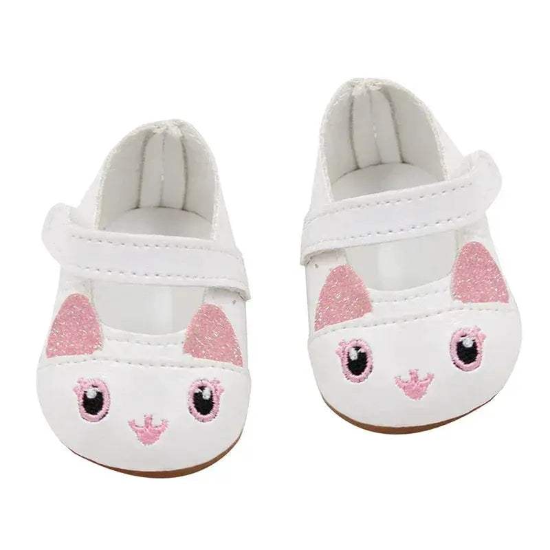  Doll Shoes for 18 Inch Dolls Premium Bow Skull Boots -  ToylandEU™