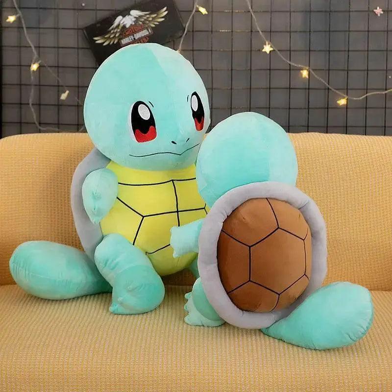  45cm Squirtle Plush Doll Big Size  Plush Toys Kawaii Stuffed Toys Cute Turtle Pillow Christmas Gift Toys for Boys Girls -  ToylandEU™