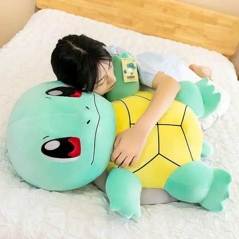  45cm Squirtle Plush Doll Big Size  Plush Toys Kawaii Stuffed Toys Cute Turtle Pillow Christmas Gift Toys for Boys Girls -  ToylandEU™