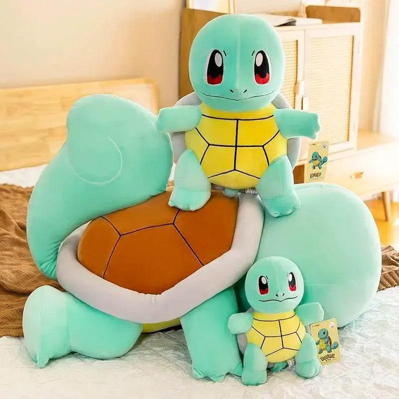  45cm Squirtle Plush Doll Big Size  Plush Toys Kawaii Stuffed Toys Cute Turtle Pillow Christmas Gift Toys for Boys Girls -  ToylandEU™