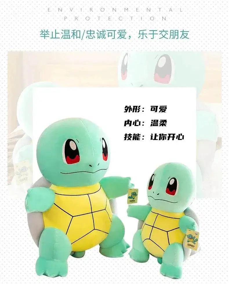  45cm Squirtle Plush Doll Big Size  Plush Toys Kawaii Stuffed Toys Cute Turtle Pillow Christmas Gift Toys for Boys Girls -  ToylandEU™