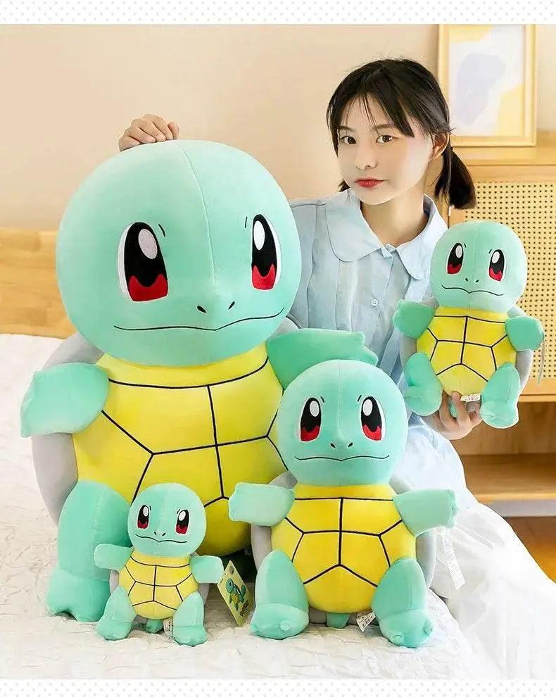  45cm Squirtle Plush Doll Big Size  Plush Toys Kawaii Stuffed Toys Cute Turtle Pillow Christmas Gift Toys for Boys Girls -  ToylandEU™