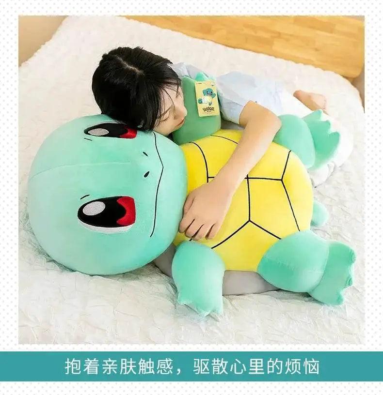  45cm Squirtle Plush Doll Big Size  Plush Toys Kawaii Stuffed Toys Cute Turtle Pillow Christmas Gift Toys for Boys Girls -  ToylandEU™