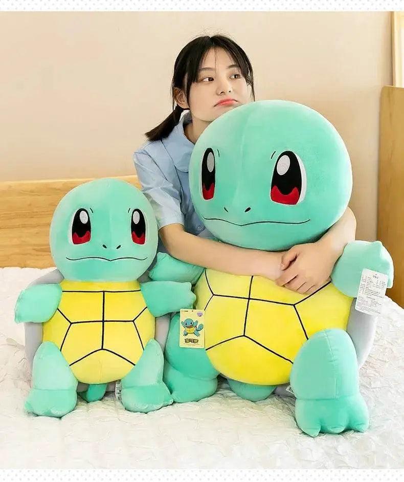  45cm Squirtle Plush Doll Big Size  Plush Toys Kawaii Stuffed Toys Cute Turtle Pillow Christmas Gift Toys for Boys Girls -  ToylandEU™