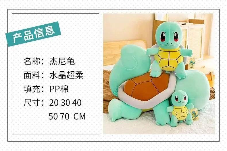  45cm Squirtle Plush Doll Big Size  Plush Toys Kawaii Stuffed Toys Cute Turtle Pillow Christmas Gift Toys for Boys Girls -  ToylandEU™