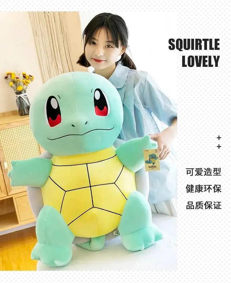  45cm Squirtle Plush Doll Big Size  Plush Toys Kawaii Stuffed Toys Cute Turtle Pillow Christmas Gift Toys for Boys Girls -  ToylandEU™
