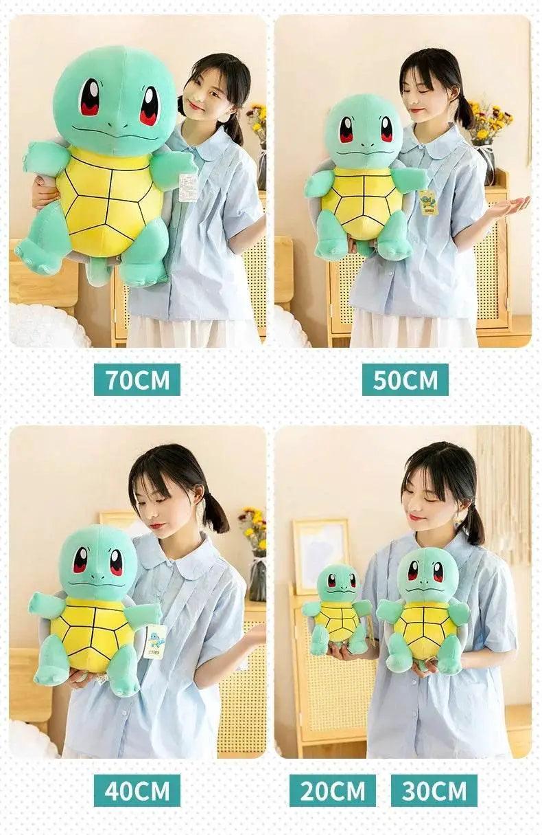  45cm Squirtle Plush Doll Big Size  Plush Toys Kawaii Stuffed Toys Cute Turtle Pillow Christmas Gift Toys for Boys Girls -  ToylandEU™