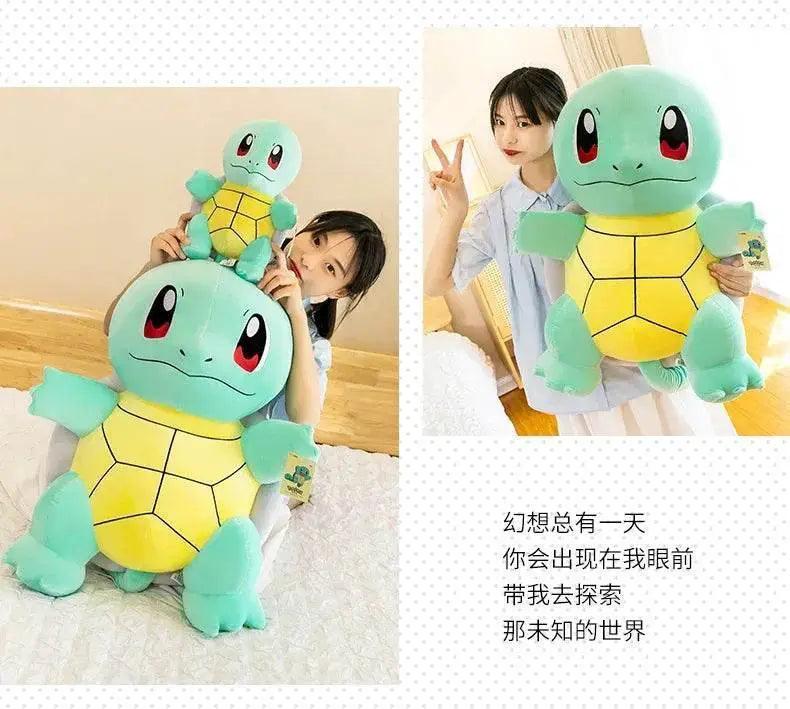 45cm Squirtle Plush Doll Big Size  Plush Toys Kawaii Stuffed Toys Cute Turtle Pillow Christmas Gift Toys for Boys Girls -  ToylandEU™