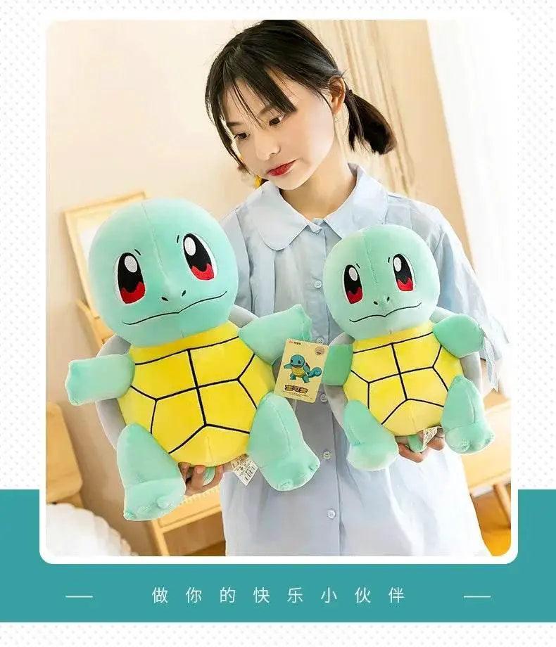  45cm Squirtle Plush Doll Big Size  Plush Toys Kawaii Stuffed Toys Cute Turtle Pillow Christmas Gift Toys for Boys Girls -  ToylandEU™