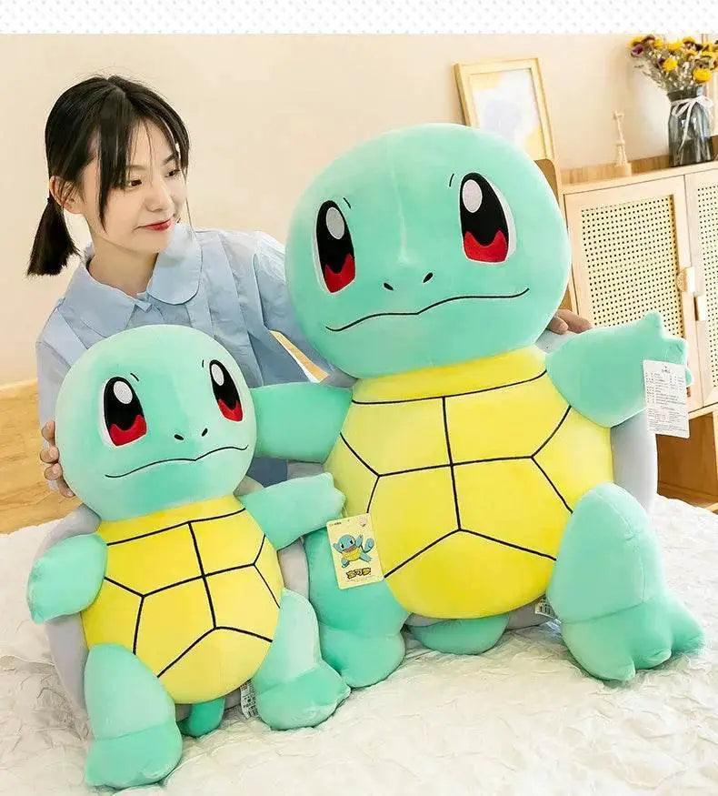  45cm Squirtle Plush Doll Big Size  Plush Toys Kawaii Stuffed Toys Cute Turtle Pillow Christmas Gift Toys for Boys Girls -  ToylandEU™