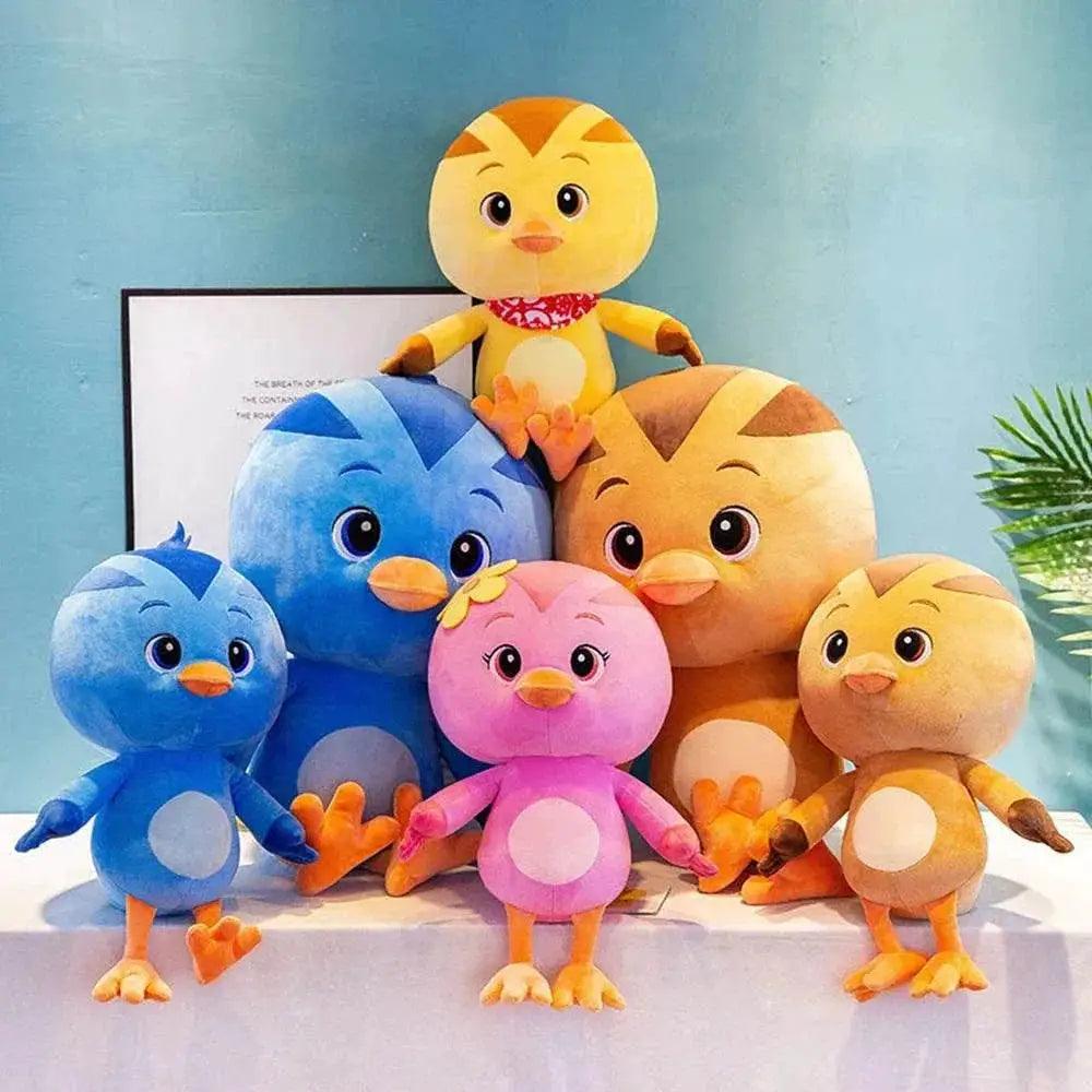  28CM Super Cute Four Chicks Plush Toy Four Colors Big Head Big Eyes Doll Send Children's Birthday Christmas Gift -  ToylandEU™