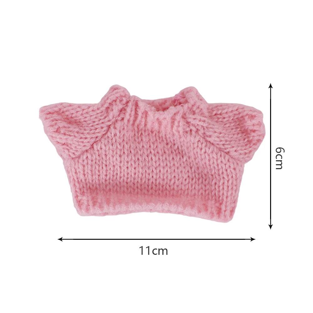 Doll Sweater Overall Shoes 3Pcs Set For Labubu Clothes - ToylandEU