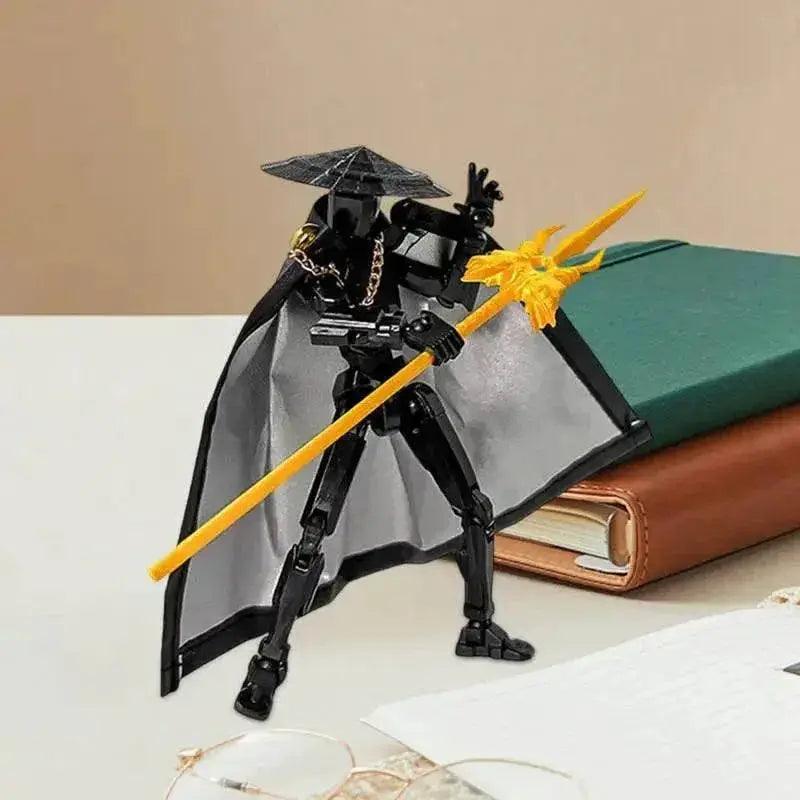  The Fifth Generation Multi-Jointed Movable Figure T13 Dummy Doll Kid Toys With Hat And Cloak Artistic Sense Collection Decor -  ToylandEU™