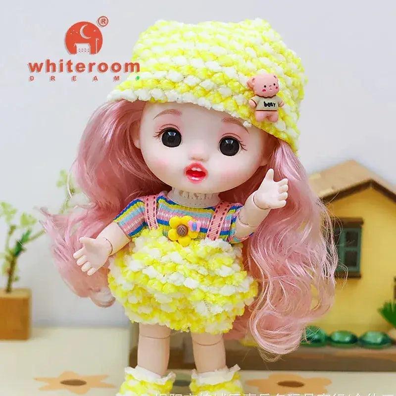  Twenty Two Cm BJD Doll With Large Head Adorable Toy -  ToylandEU™