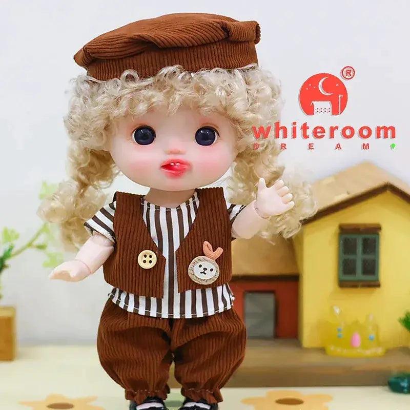  Twenty Two Cm BJD Doll With Large Head Adorable Toy -  ToylandEU™