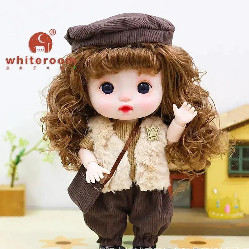  Twenty Two Cm BJD Doll With Large Head Adorable Toy -  ToylandEU™