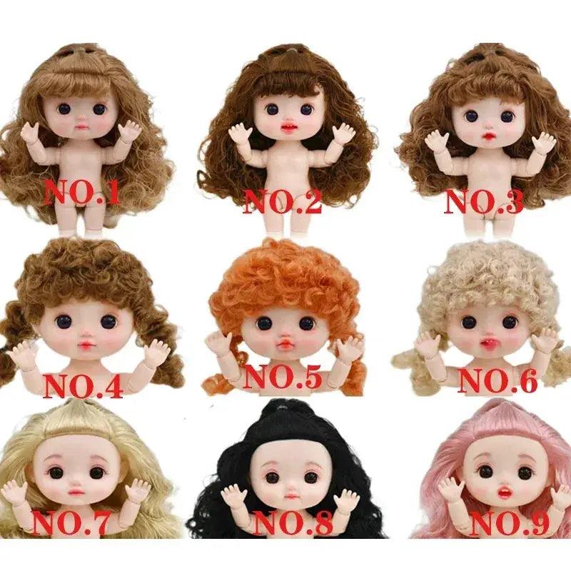  Twenty Two Cm BJD Doll With Large Head Adorable Toy -  ToylandEU™