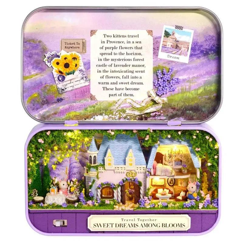 Wooden Doll House Box Theater With Miniature Furniture -  ToylandEU™