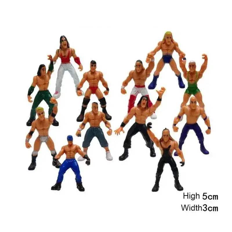  Wrestling Club Wrestler Athlete Gladiator Model Doll Set -  ToylandEU™