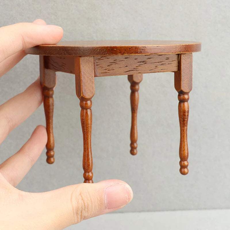Dollhouse Furniture | Resin Dining Set 1:12 Scale | Toylandeu™