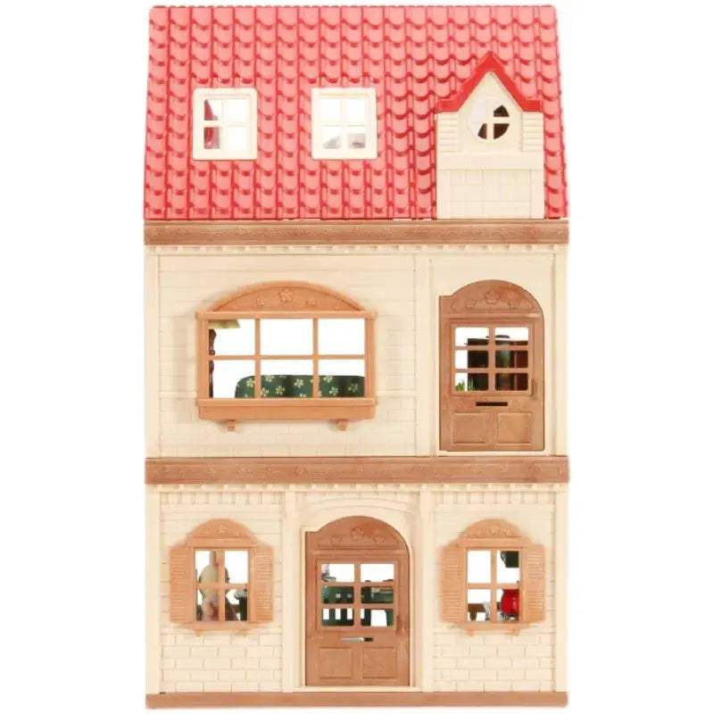 Dollhouse Furniture Set Forest Family Villa For Creative Play - ToylandEU