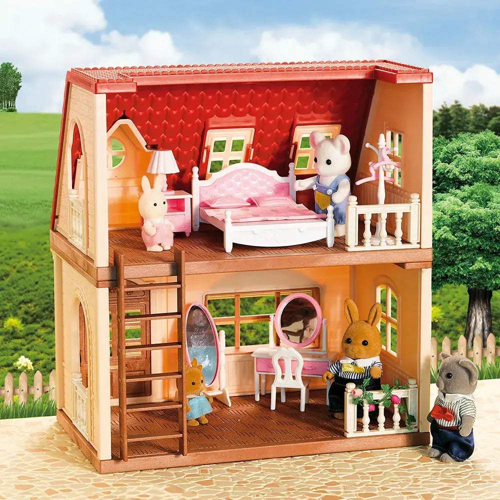 Dollhouse Furniture Set Forest Family Villa For Creative Play - ToylandEU