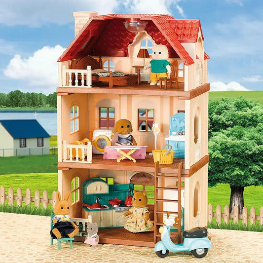  Dollhouse Furniture Set Forest Villa For Creative Play -  ToylandEU™