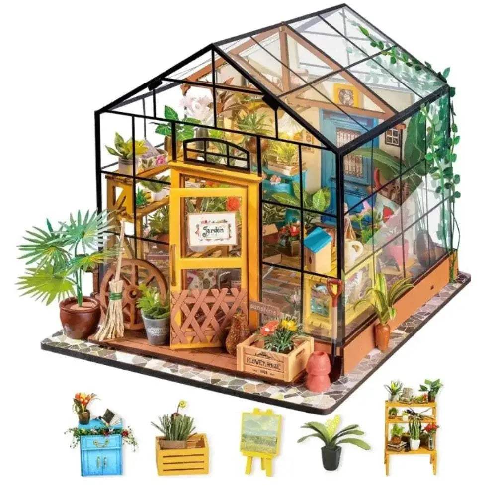  DIY Wooden Miniature Dollhouse 1:24 Model Kit -  ToylandEU™