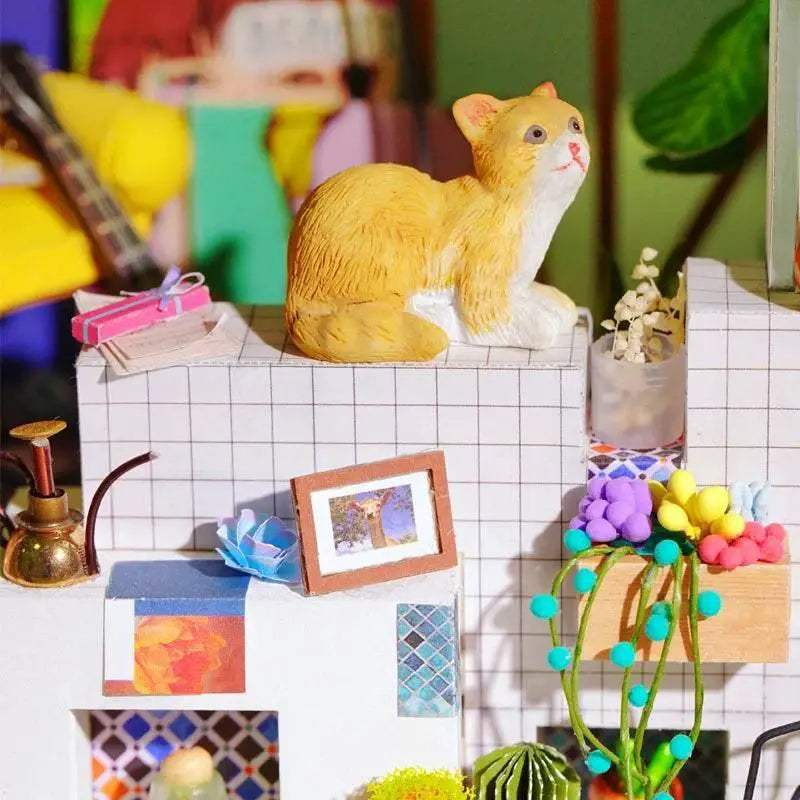  DIY Wooden Miniature Dollhouse 1:24 Model Kit -  ToylandEU™