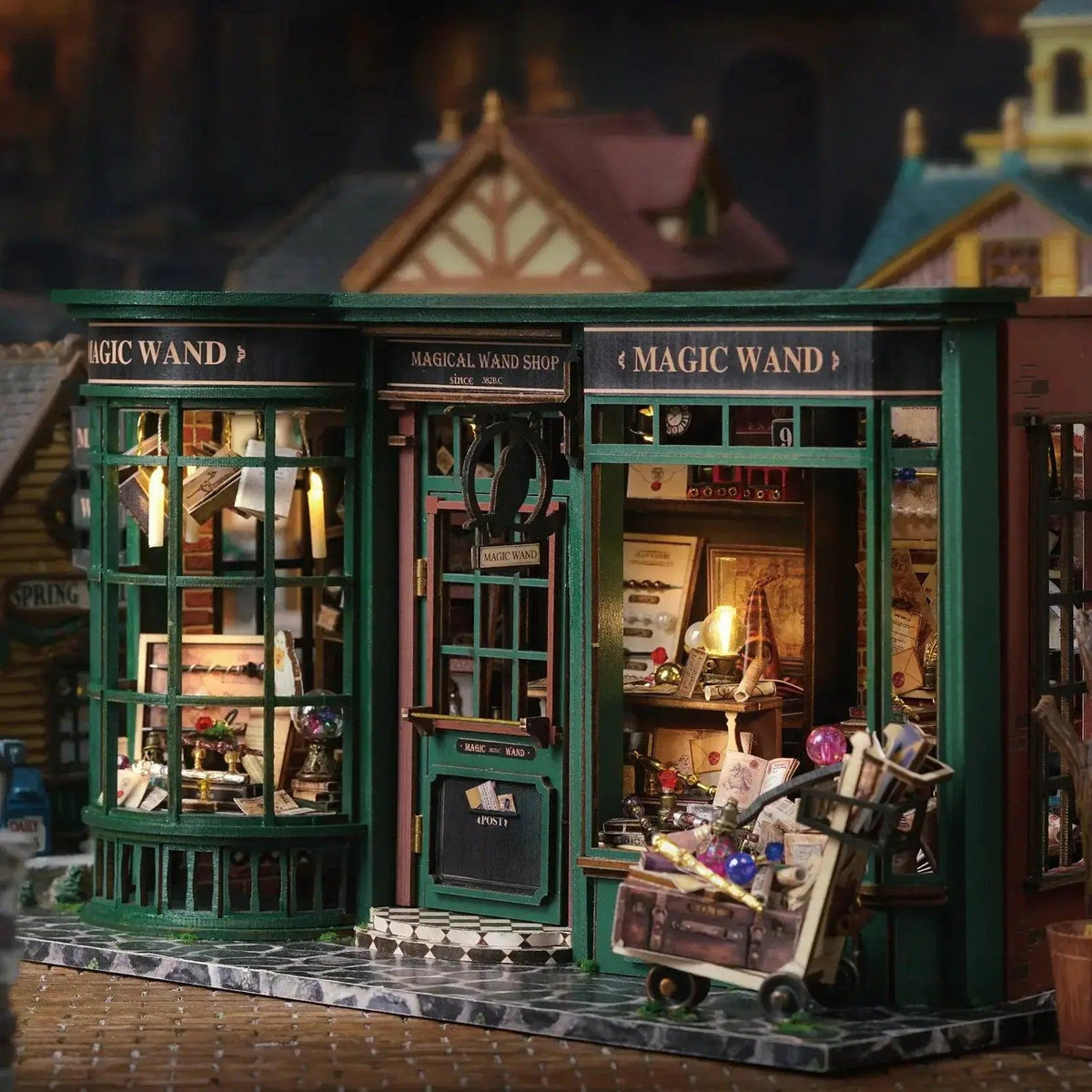  Diy Wooden Dollhouse Kit With Fully Furnished Rooms -  ToylandEU™