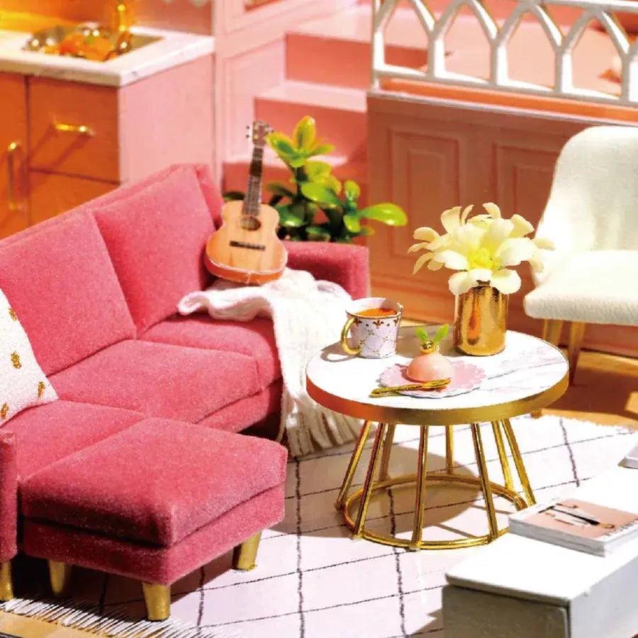  Miniature Dollhouse DIY Kit With Furniture For Kids Rooms -  ToylandEU™