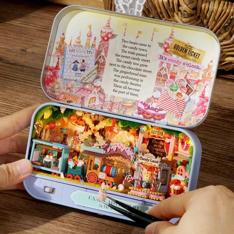 Dollhouse Kit | Wooden Box Theatre | Toylandeu™