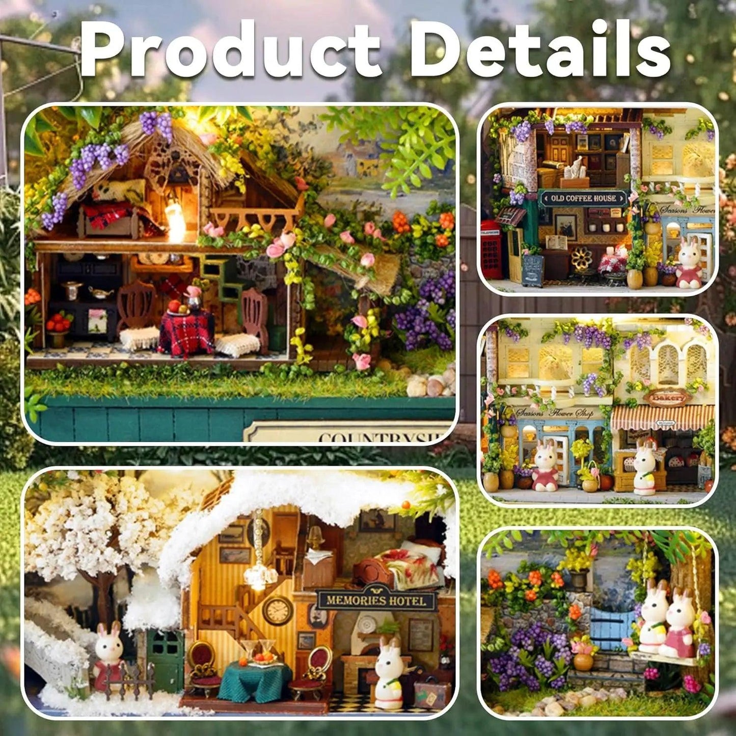 Dollhouse Kit | Wooden Box Theatre | Toylandeu™