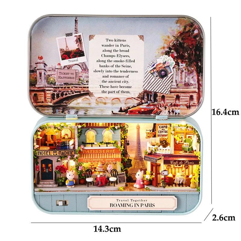 Dollhouse Kit | Wooden Box Theatre | Toylandeu™