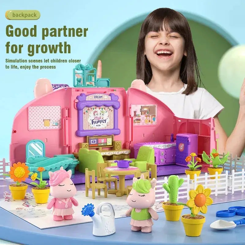 Dollhouse Princess Playset With Light Music Features - ToylandEU