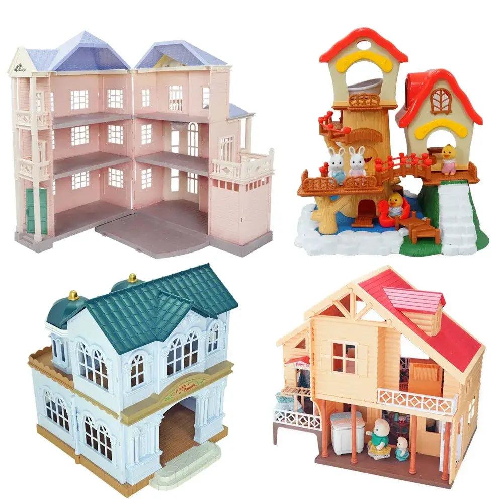  Deluxe Dollhouse Villa Set For Creative Miniature Play -  ToylandEU™