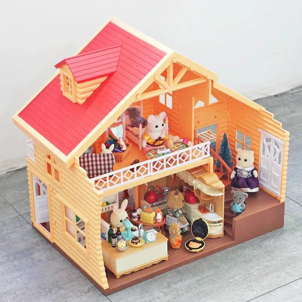  Deluxe Dollhouse Villa Set For Creative Miniature Play -  ToylandEU™