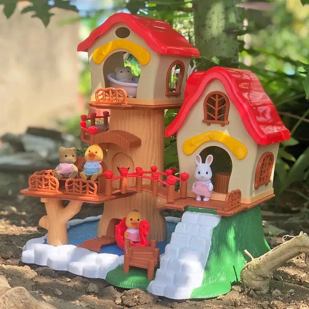  Deluxe Dollhouse Villa Set For Creative Miniature Play -  ToylandEU™