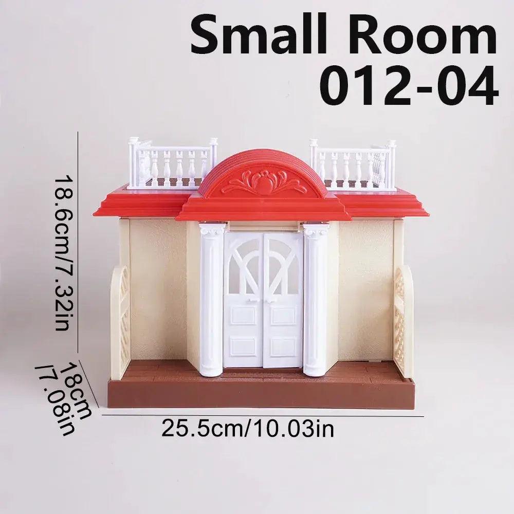  Deluxe Dollhouse Villa Set For Creative Miniature Play -  ToylandEU™