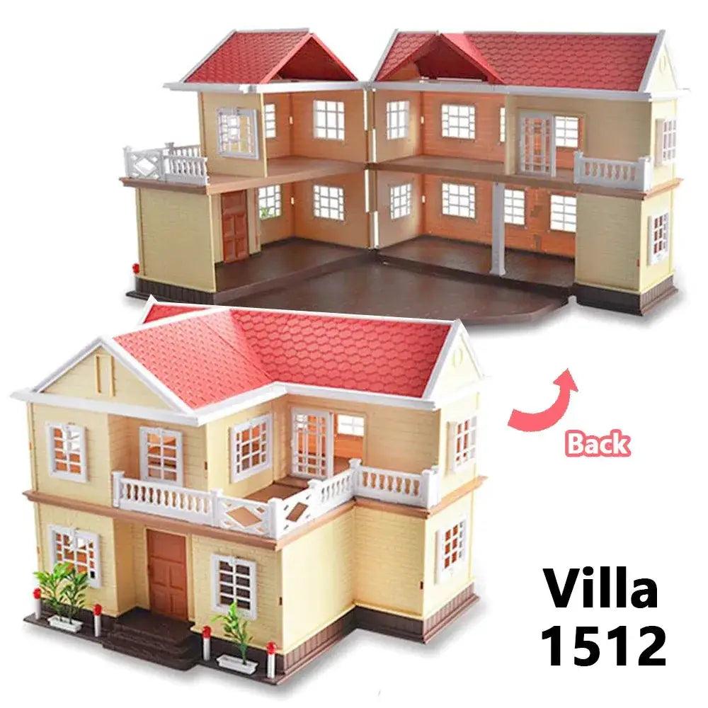  Deluxe Dollhouse Villa Set For Creative Miniature Play -  ToylandEU™