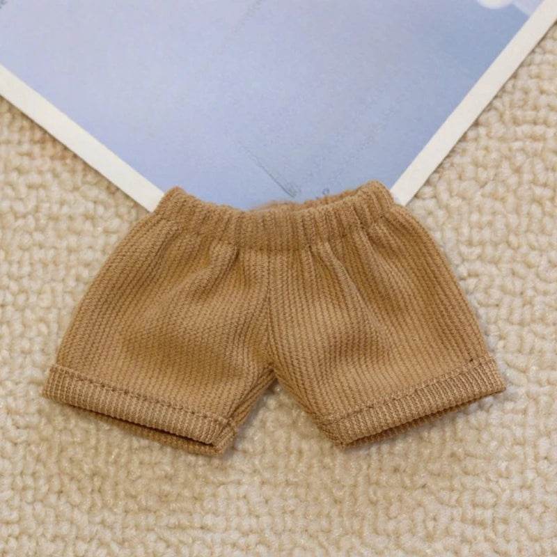 Dolls Clothes Outfit Accessories for 15-17cm Labubu College Style Shirt Leather Skirt and Camera Shoes Clothing - ToylandEU