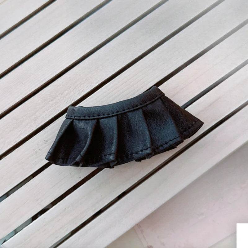 Dolls Clothes Outfit Accessories for 15-17cm Labubu College Style Shirt Leather Skirt and Camera Shoes Clothing - ToylandEU