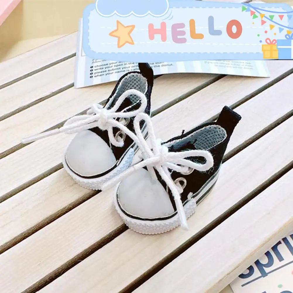 Dolls Clothes Outfit Accessories for 15-17cm Ropa Labubu V1 V2 V3 and 10cm Cotton Doll Summer 2-Piece Shoes Set Clothing - ToylandEU