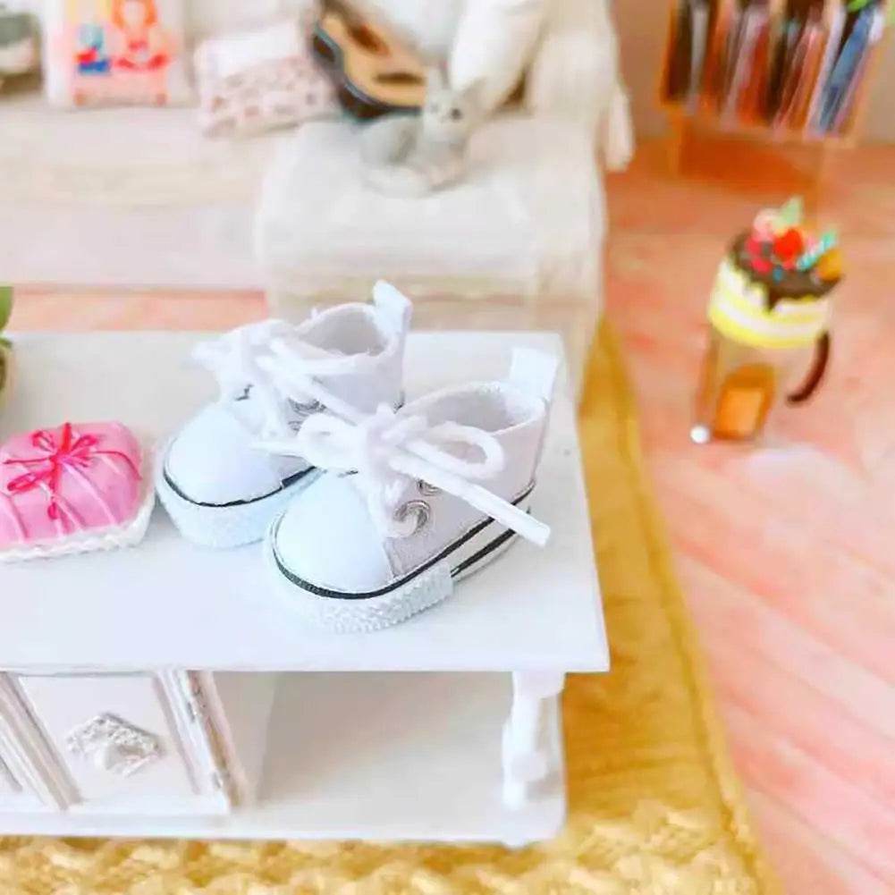 Dolls Clothes Outfit Accessories for 15-17cm Ropa Labubu V1 V2 V3 and 10cm Cotton Doll Summer 2-Piece Shoes Set Clothing - ToylandEU